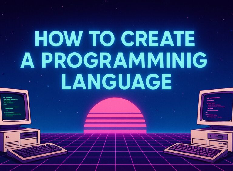 How to create a programming language