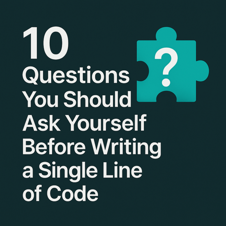 Questions Ask Yourseld