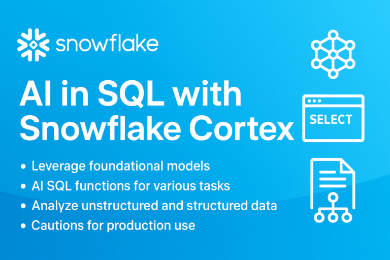Snowflake Cortex SQL