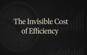 We chase efficiency at any cost — but what if it’s killing creativity, learning, and meaning at work? Discover the true hidden cost of speed.