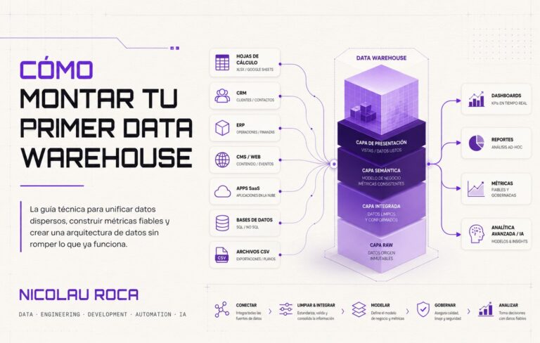 Cómo montar tu primer Data Warehouse