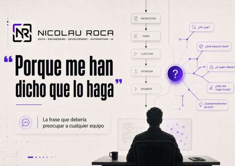 Porque me han dicho que lo haga