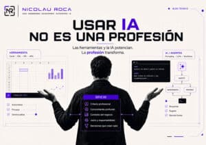 Usar IA no es una profesión